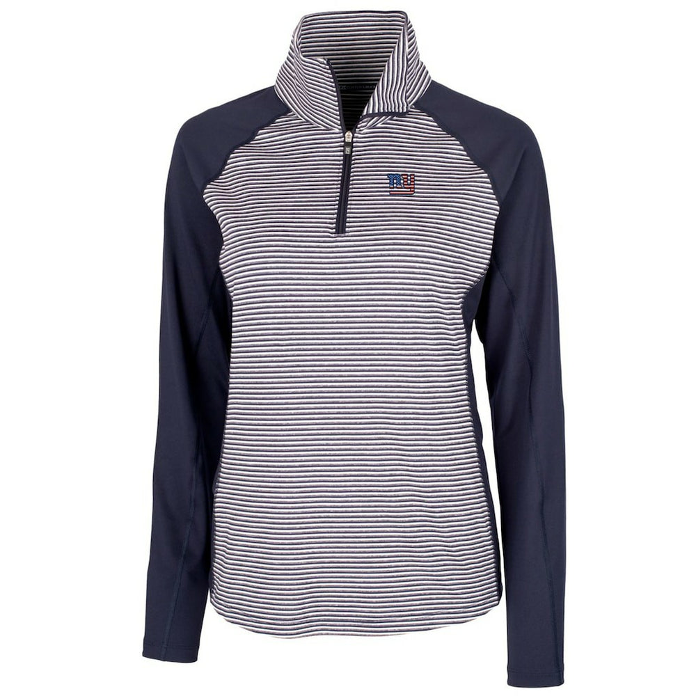 Cutter & Buck Women's Forge Tonal Half-Zip Top - New York Giants