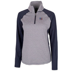 Cutter & Buck Women's Forge Tonal Half-Zip Top - New York Giants