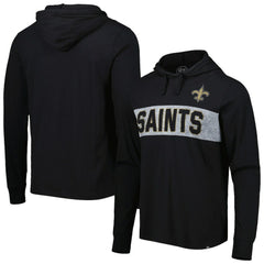 '47 Field Franklin Hooded Long Sleeve T-Shirt - New Orleans Saints