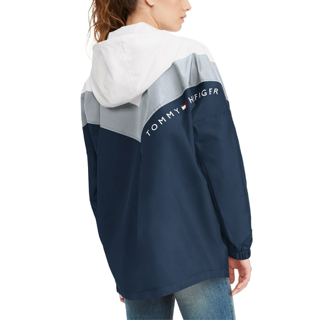 Tommy Hilfiger Women's Staci Half-Zip Hoodie Windbreaker Jacket - Dallas Cowboys