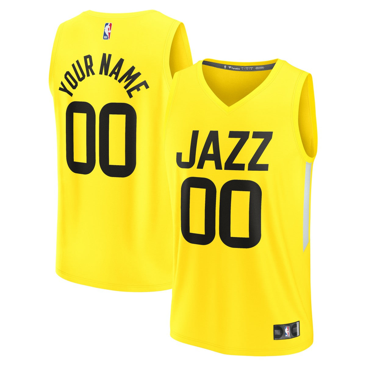 NBA Utah Jazz Fast Break Replica Custom Jersey