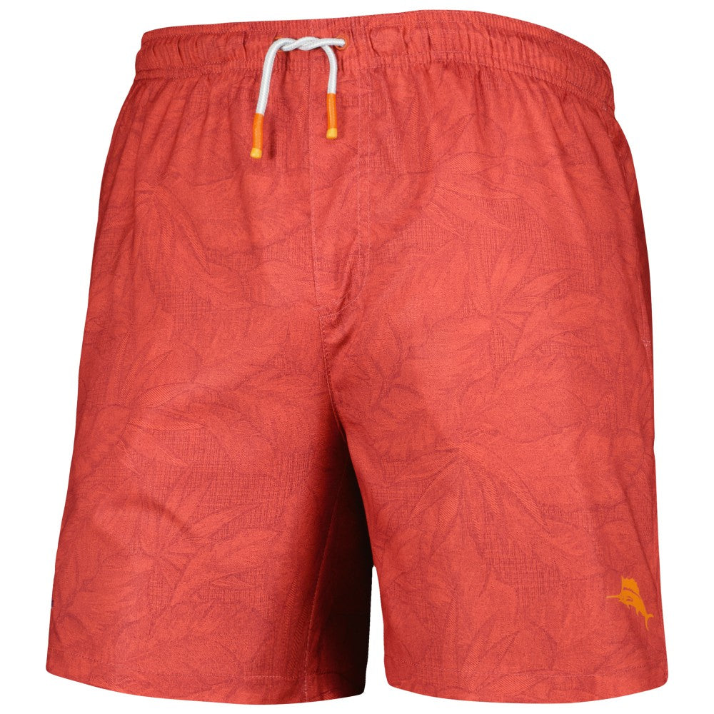 MLB Los Angeles Angels Tommy Bahama Naples Layered Leaves Swim Trunks