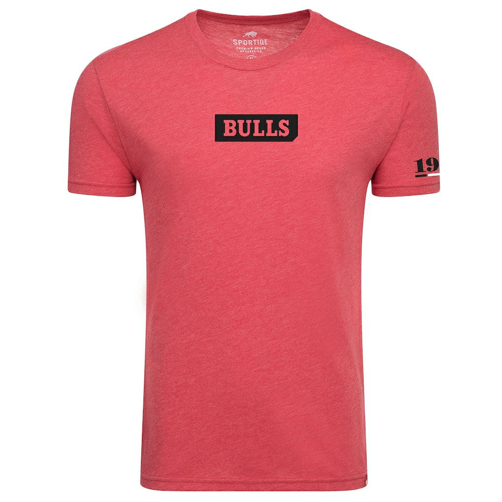 NBA Chicago Bulls Sportiqe Unisex 1966 Collection Comfy Tri-Blend T-Shirt sale