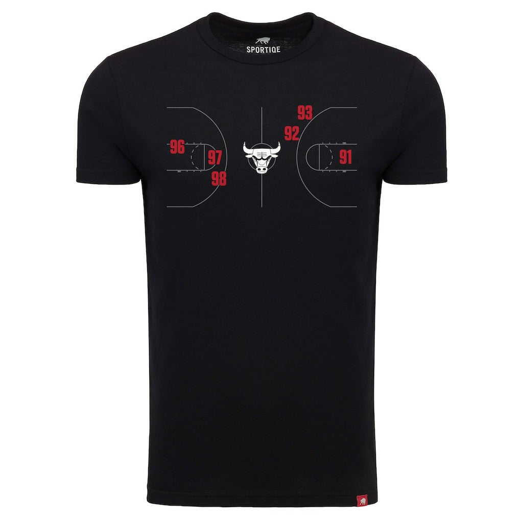 NBA Chicago Bulls Sportiqe Unisex 1966 Collection Comfy Tri-Blend T-Shirt sale