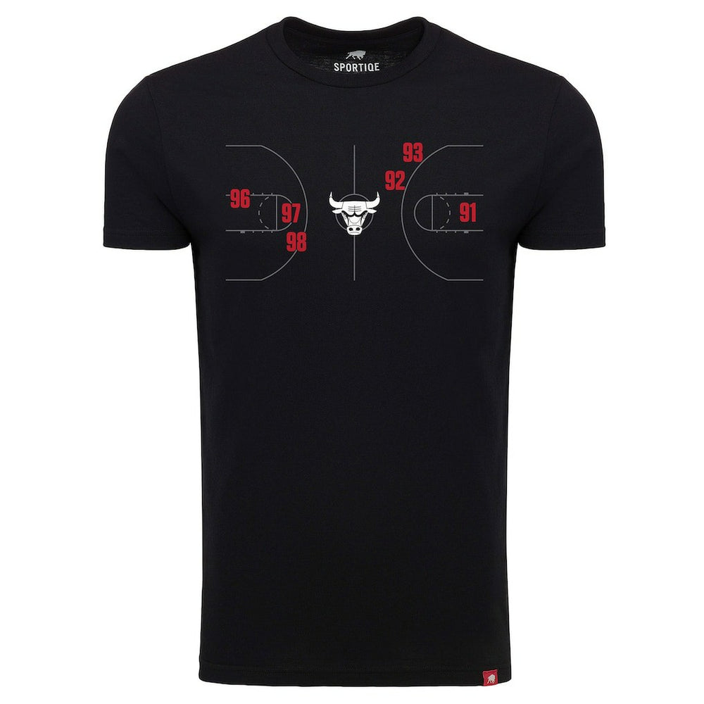 NBA Chicago Bulls Sportiqe Unisex 1966 Collection Comfy Tri-Blend T-Shirt sale