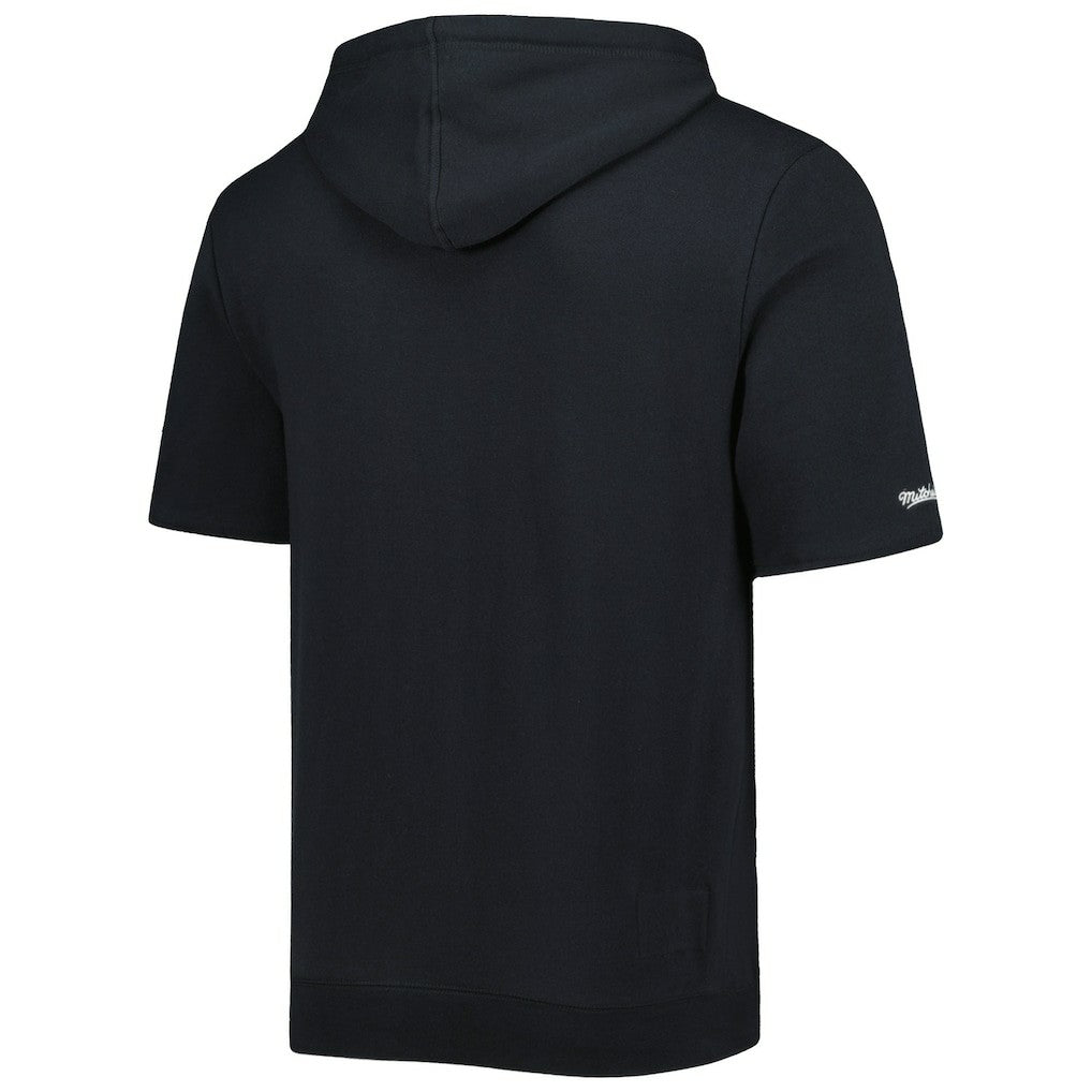 Washed Short Sleeve Pullover Hoodie - Pittsburgh Steelers