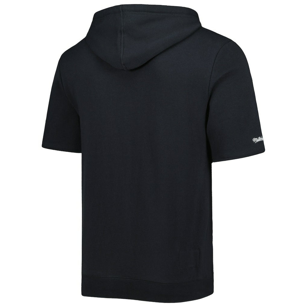 Washed Short Sleeve Pullover Hoodie - Pittsburgh Steelers