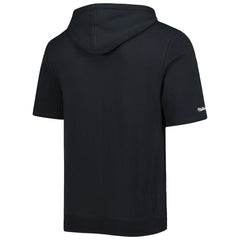 Washed Short Sleeve Pullover Hoodie - Pittsburgh Steelers