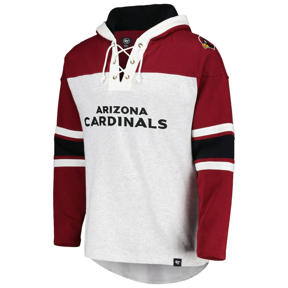 '47 Gridiron Lace-Up Pullover Hoodie - Arizona Cardinals