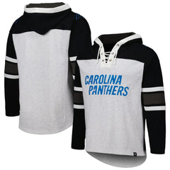 '47 Gridiron Lace-Up Pullover Hoodie - Carolina Panthers