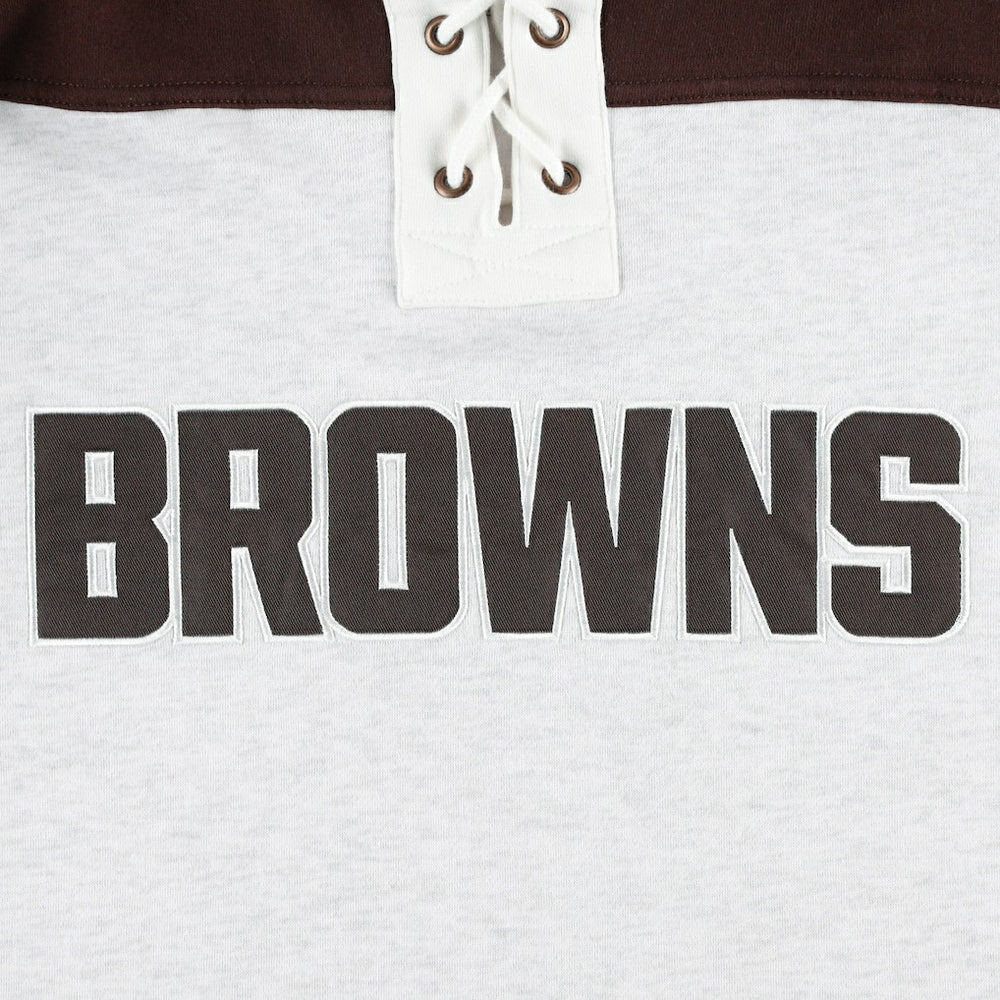 '47 Gridiron Lace-Up Pullover Hoodie - Cleveland Browns