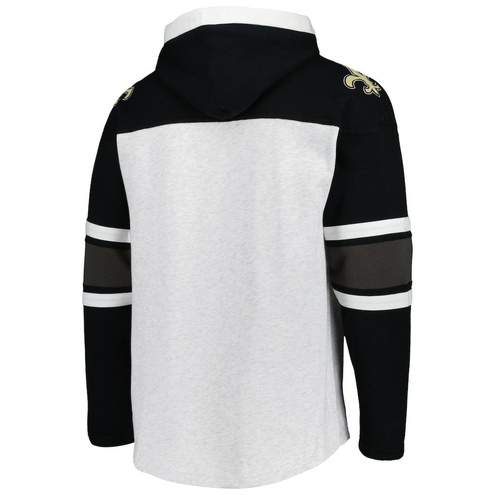 '47 Gridiron Lace-Up Pullover Hoodie - New Orleans Saints