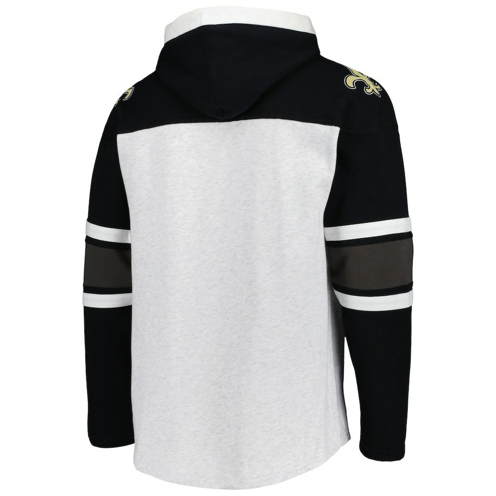 '47 Gridiron Lace-Up Pullover Hoodie - New Orleans Saints