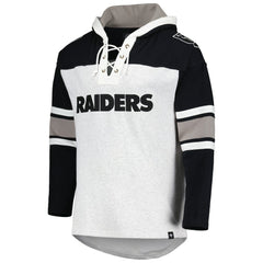 '47 Gridiron Lace-Up Pullover Hoodie - Las Vegas Raiders