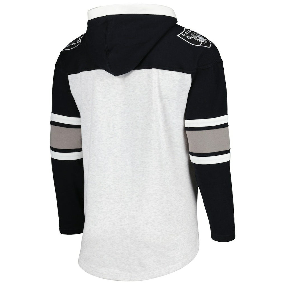 '47 Gridiron Lace-Up Pullover Hoodie - Las Vegas Raiders