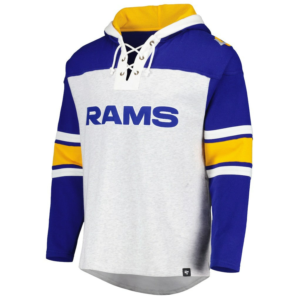 '47 Gridiron Lace-Up Pullover Hoodie - Los Angeles Rams