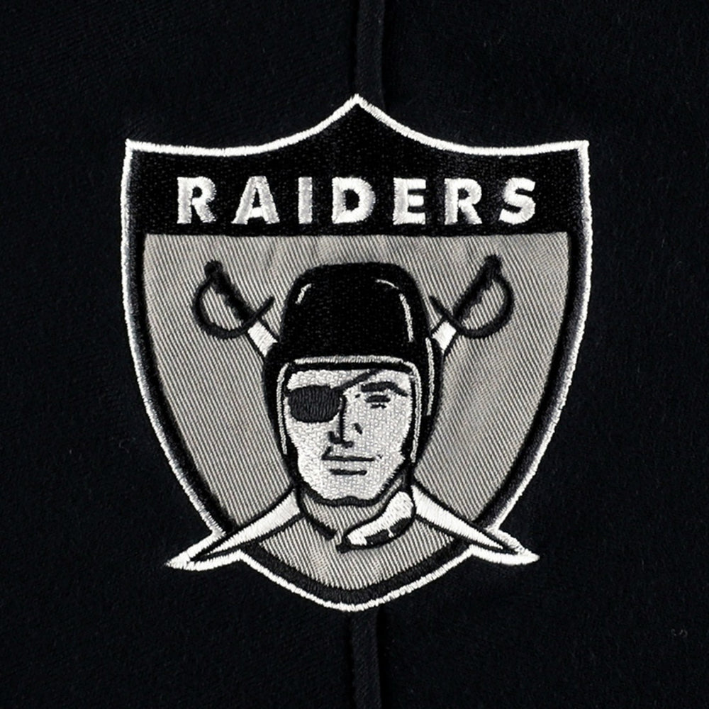 '47 Historic Logo Gridiron Lace-Up Pullover Hoodie - Las Vegas Raiders