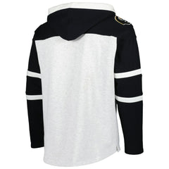 '47 Historic Logo Gridiron Lace-Up Pullover Hoodie - Pittsburgh Steelers