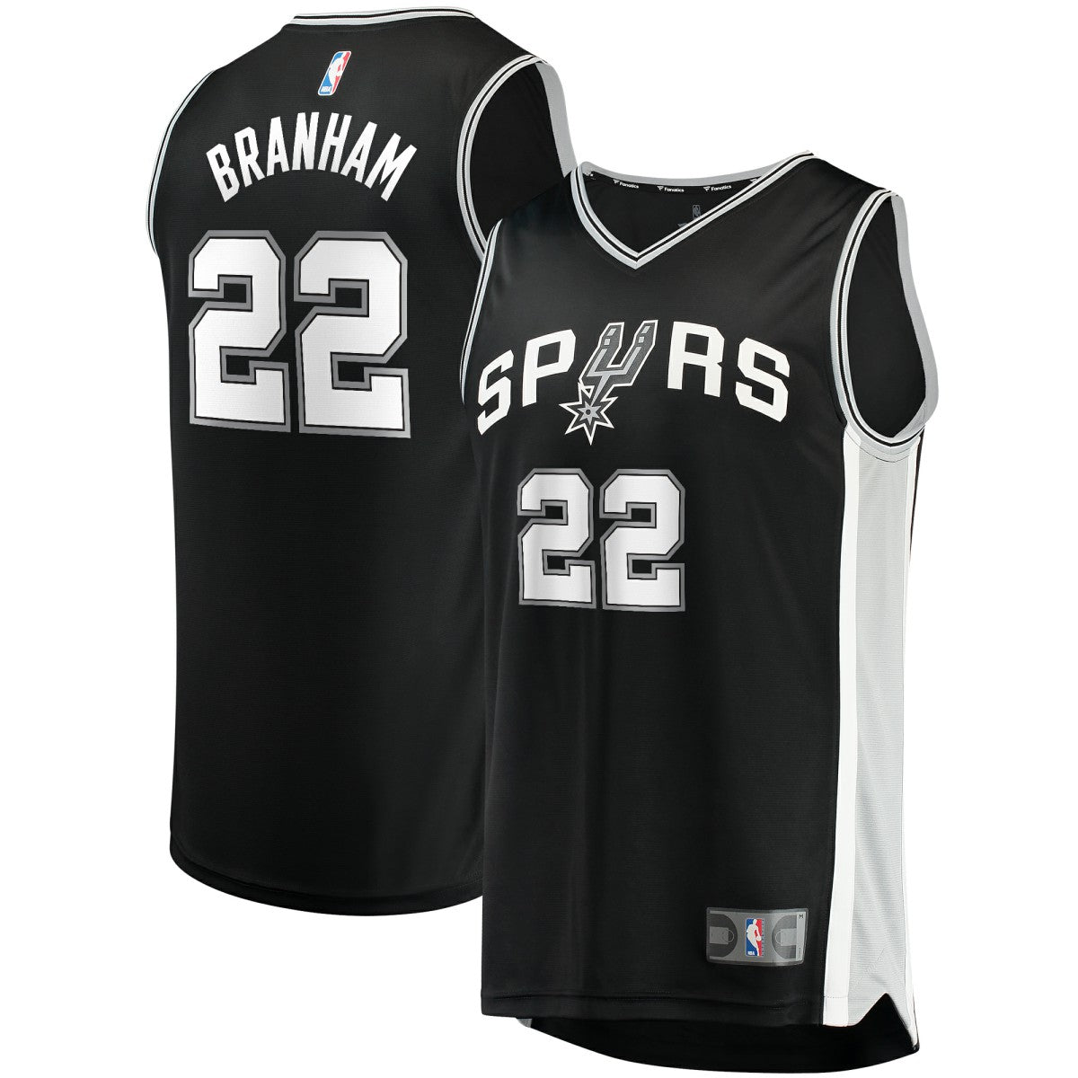 NBA Malaki Branham San Antonio Spurs Fast Break Replica Player Jersey