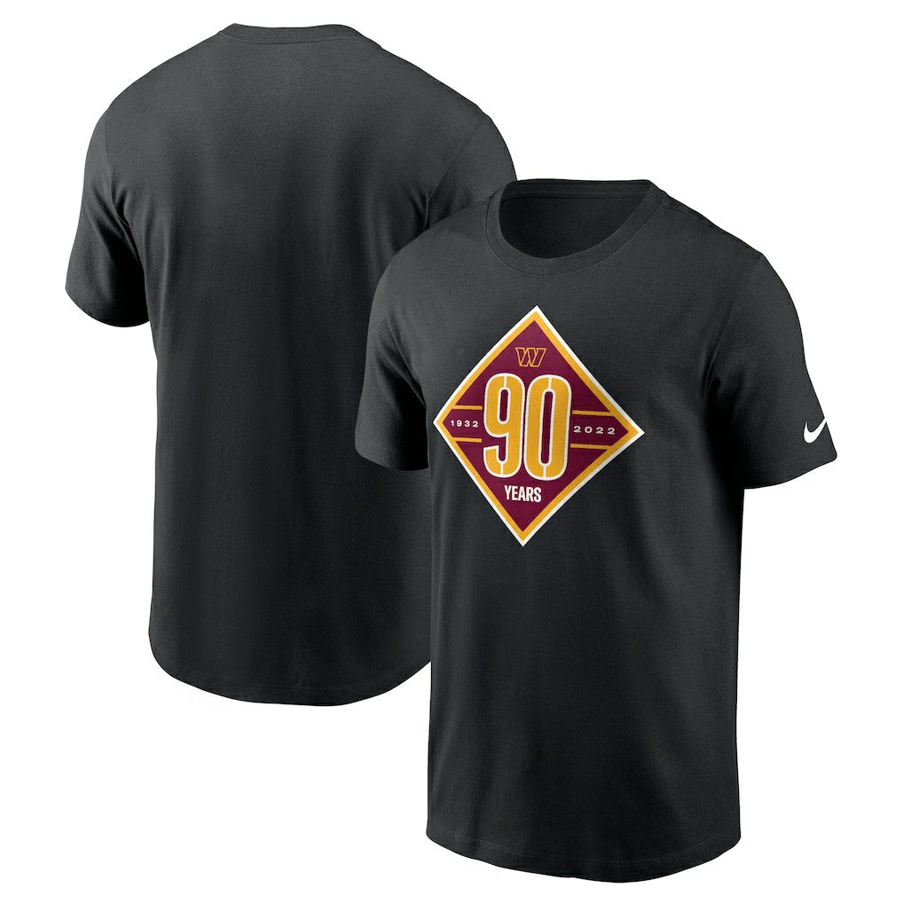 90th Anniversary T-Shirt - Washington Commanders
