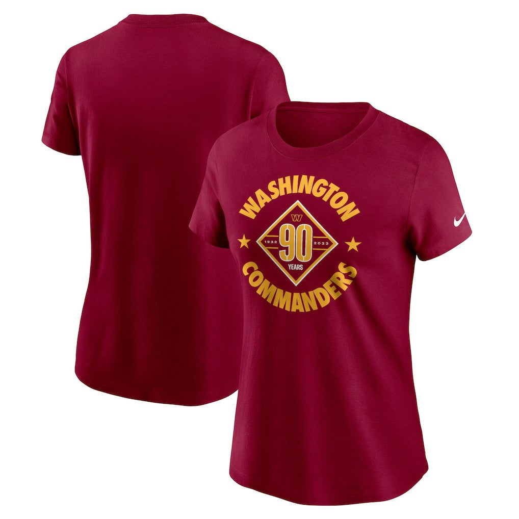 Women's 90th Anniversary T-Shirt - Washington Commanders
