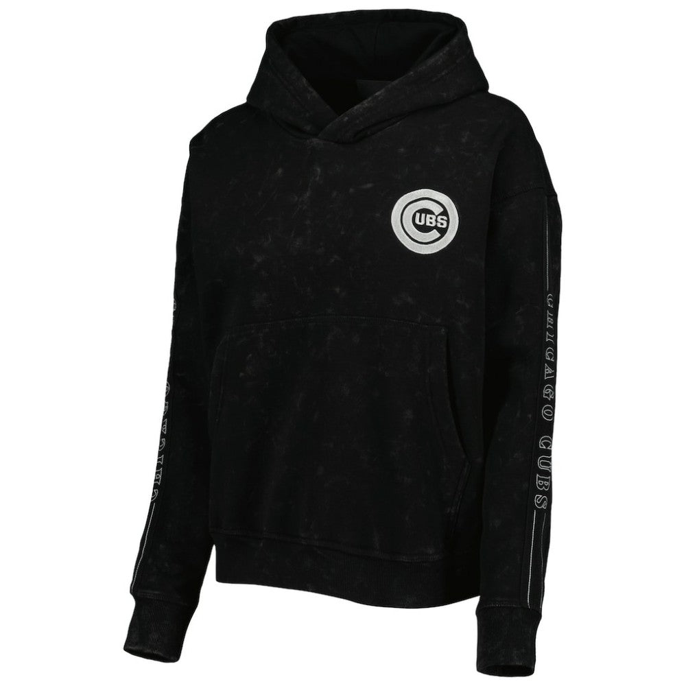 MLB Chicago Cubs The Wild Collective Women's Marble Pullover Hoodie