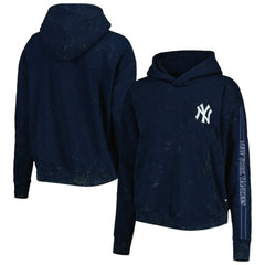 MLB New York Yankees The Wild Collective Women's Marble Pullover Hoodie