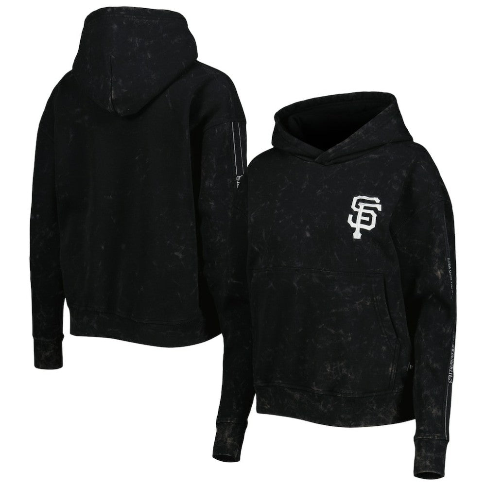 MLB San Francisco Giants The Wild Collective Women's Marble Pullover Hoodie