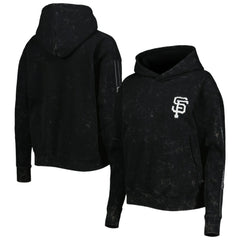 MLB San Francisco Giants The Wild Collective Women's Marble Pullover Hoodie