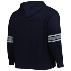 MLB Boston Red Sox Women's Plus Size Front Logo Full-Zip Hoodie
