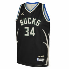 NBA Giannis Antetokounmpo Milwaukee Bucks Jordan Brand Youth Swingman Jersey