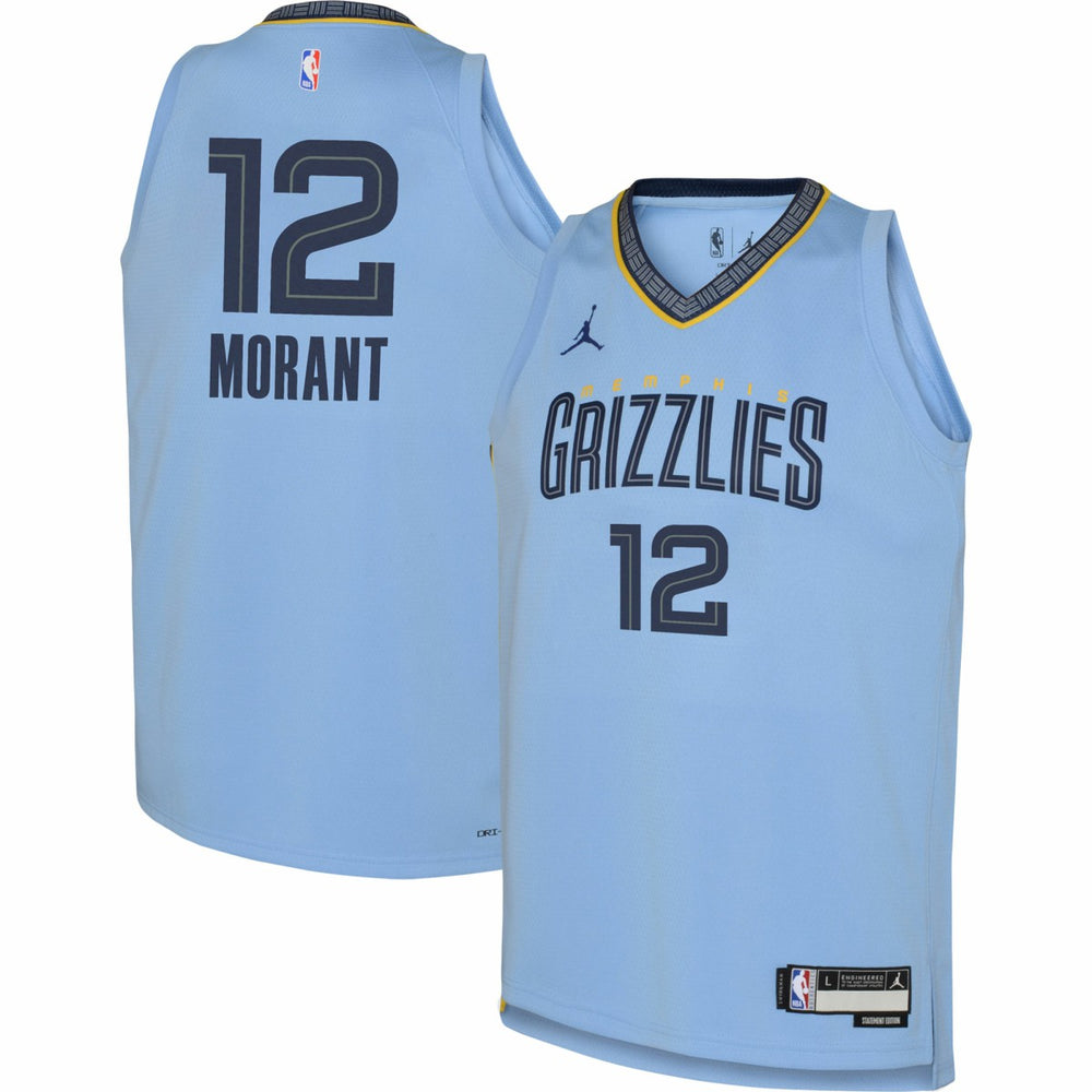 NBA Ja Morant Memphis Grizzlies Jordan Brand Youth Swingman Jersey