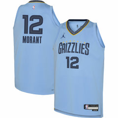 NBA Ja Morant Memphis Grizzlies Jordan Brand Youth Swingman Jersey