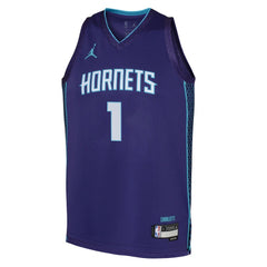 NBA LaMelo Ball Charlotte Hornets Jordan Brand Youth Swingman Jersey