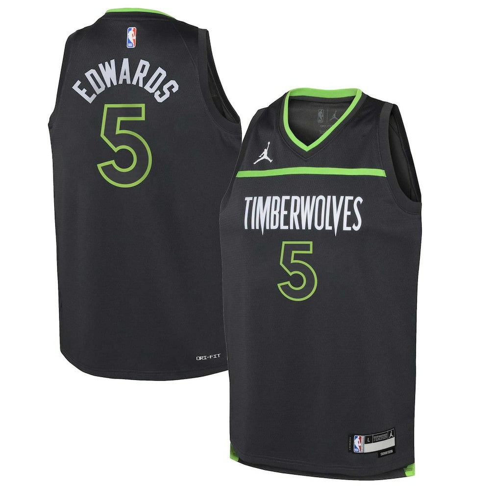 NBA Anthony Edwards Minnesota Timberwolves Jordan Brand Youth Swingman Jersey