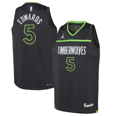 NBA Anthony Edwards Minnesota Timberwolves Jordan Brand Youth Swingman Jersey