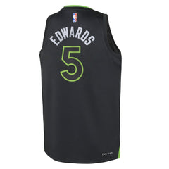 NBA Anthony Edwards Minnesota Timberwolves Jordan Brand Youth Swingman Jersey