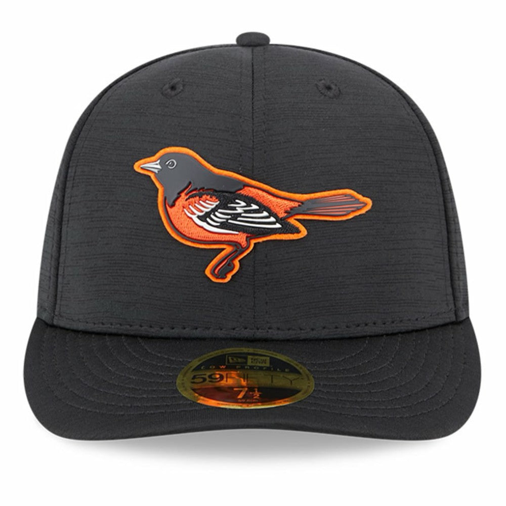 MLB Baltimore Orioles New Era 2023 Clubhouse Low Profile 59FIFTY Fitted Hat