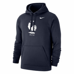 France National Team Club Primary Pullover Hoodie - Nike Navy