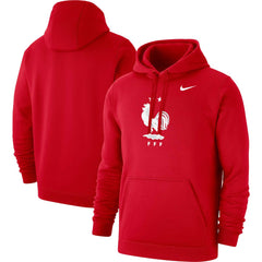 France National Team Club Primary Pullover Hoodie - Nike Red