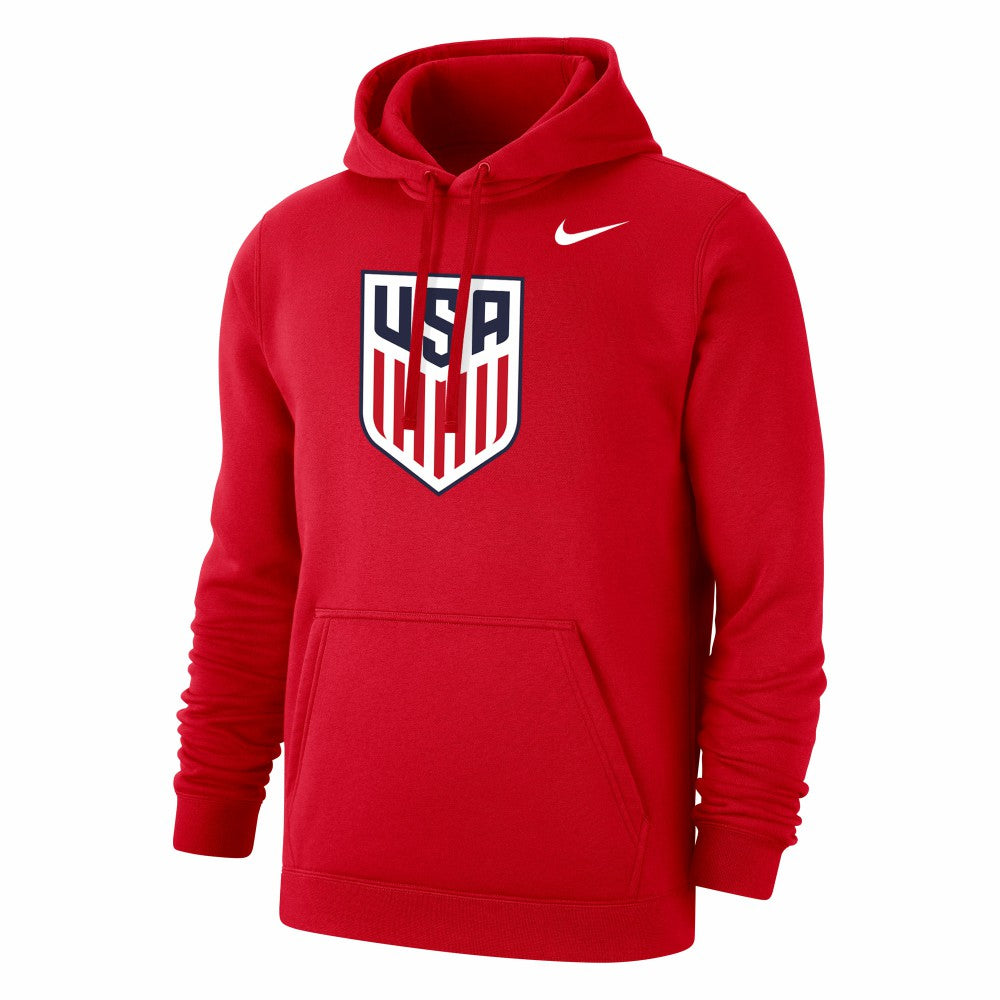 USMNT Club Primary Pullover Hoodie - Nike Red