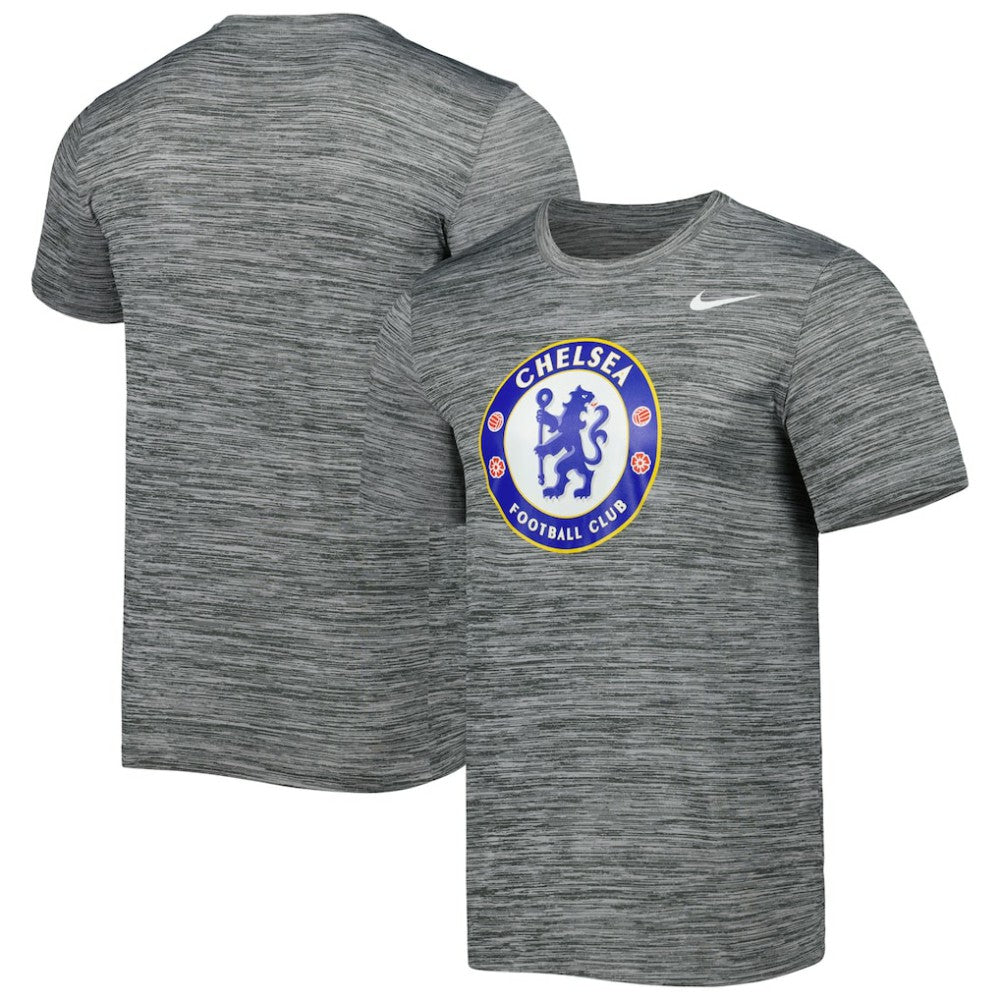 Chelsea Primary Logo Velocity Legend Performance T-Shirt - Nike Heather Gray
