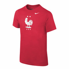 France National Team Youth Core Team T-Shirt - Nike Red