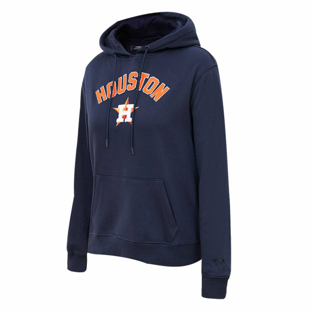 MLB Houston Astros Pro Standard Women's Classic Fleece Pullover Hoodie