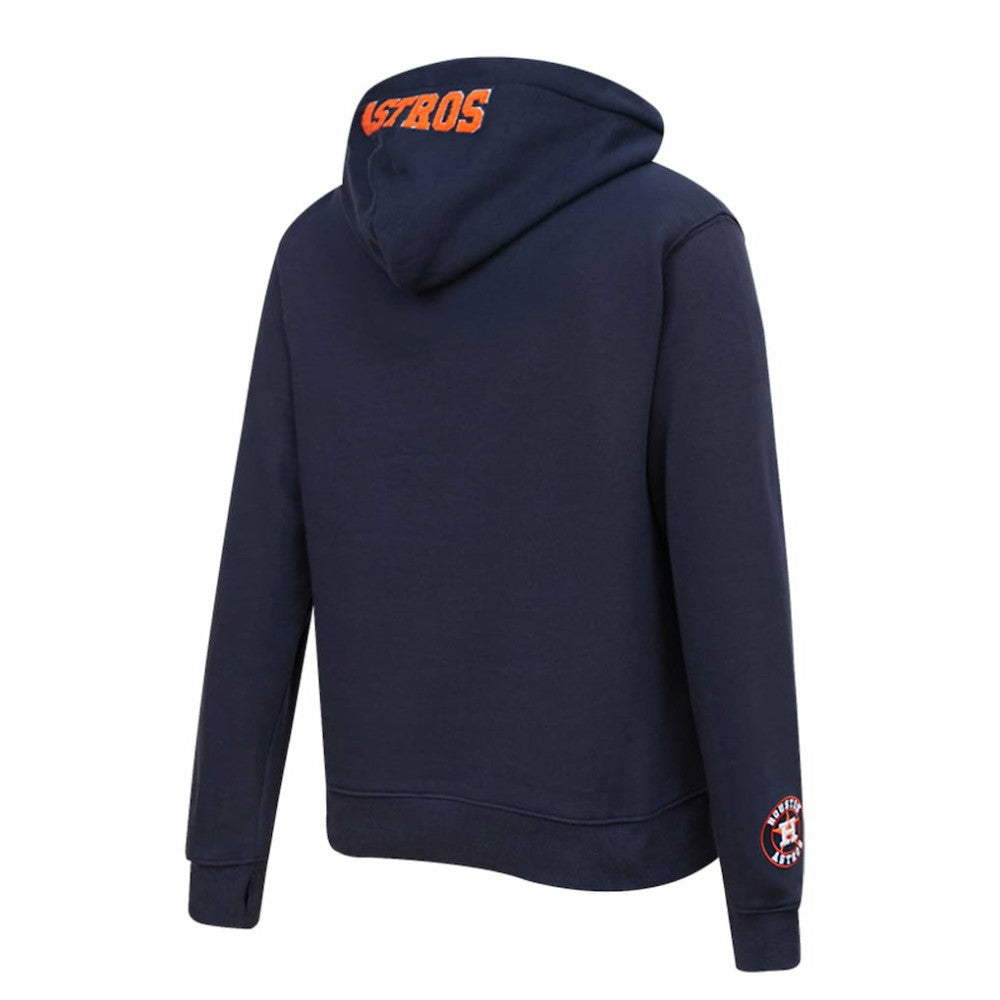 MLB Houston Astros Pro Standard Women's Classic Fleece Pullover Hoodie
