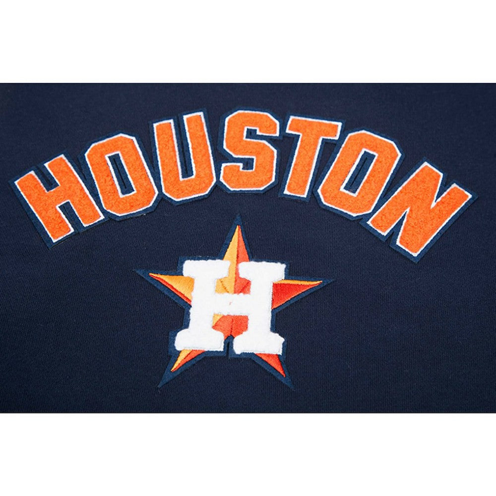 MLB Houston Astros Pro Standard Women's Classic Fleece Pullover Hoodie