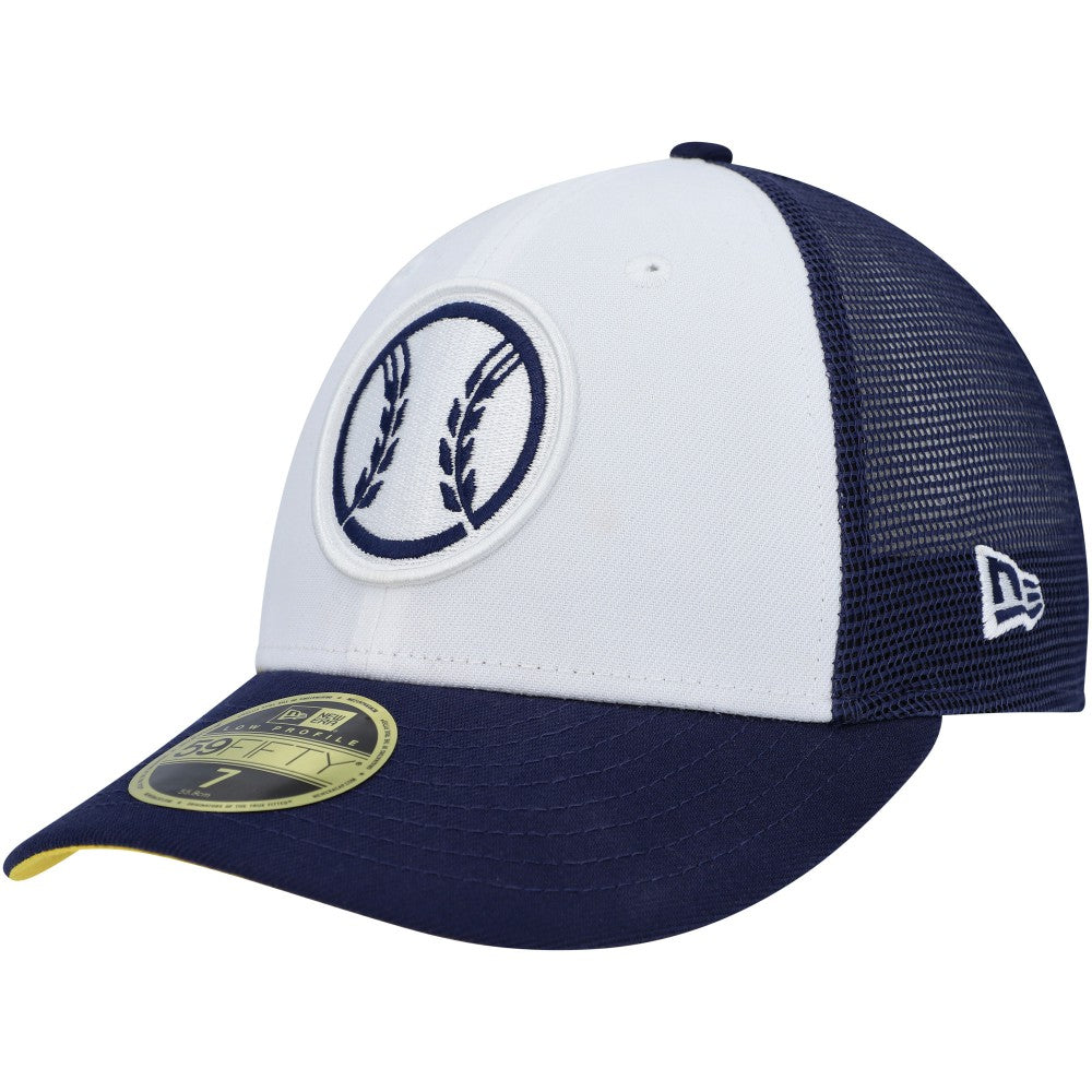 MLB Milwaukee Brewers New Era 2023 On-Field Batting Practice Low Profile 59FIFTY Fitted Hat