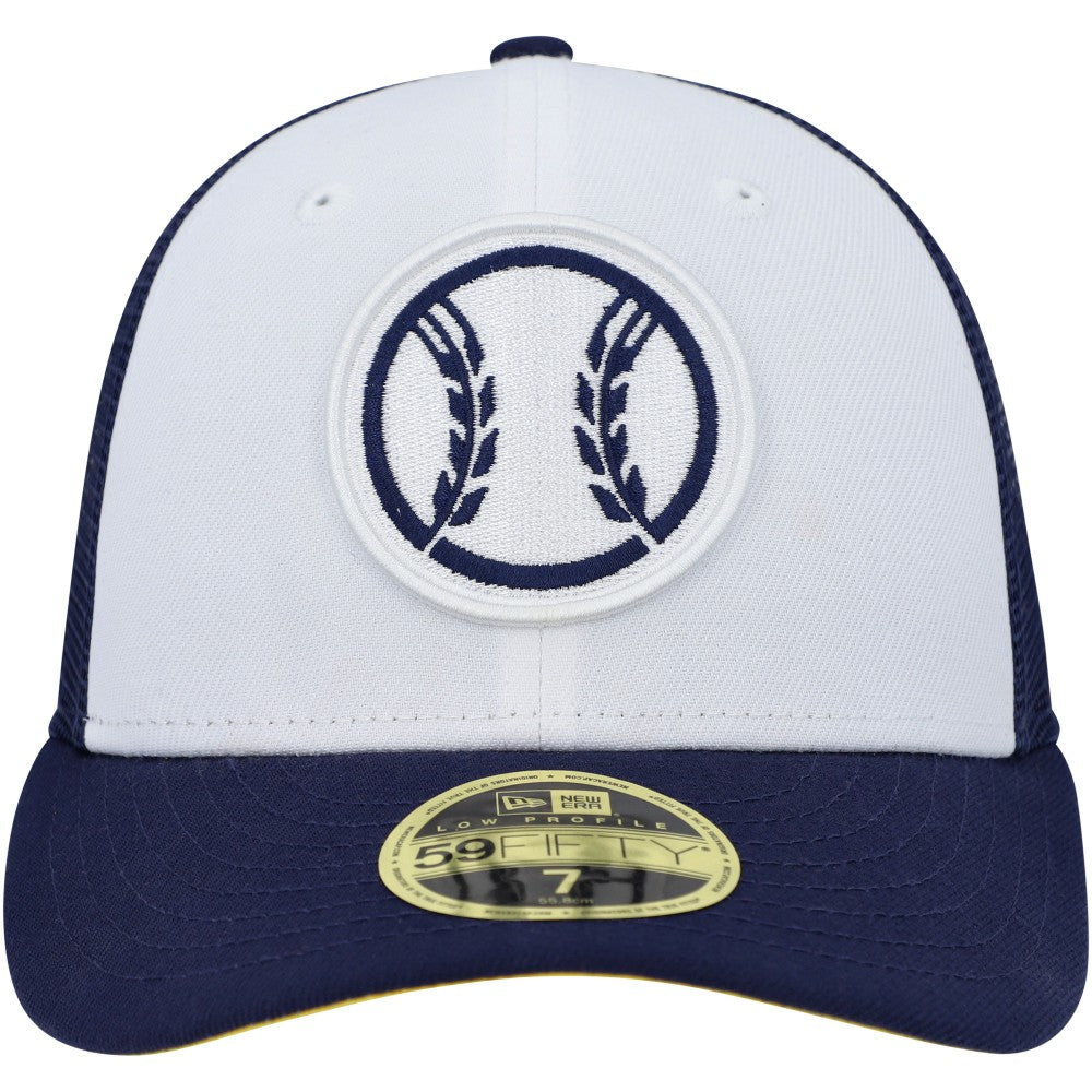MLB Milwaukee Brewers New Era 2023 On-Field Batting Practice Low Profile 59FIFTY Fitted Hat