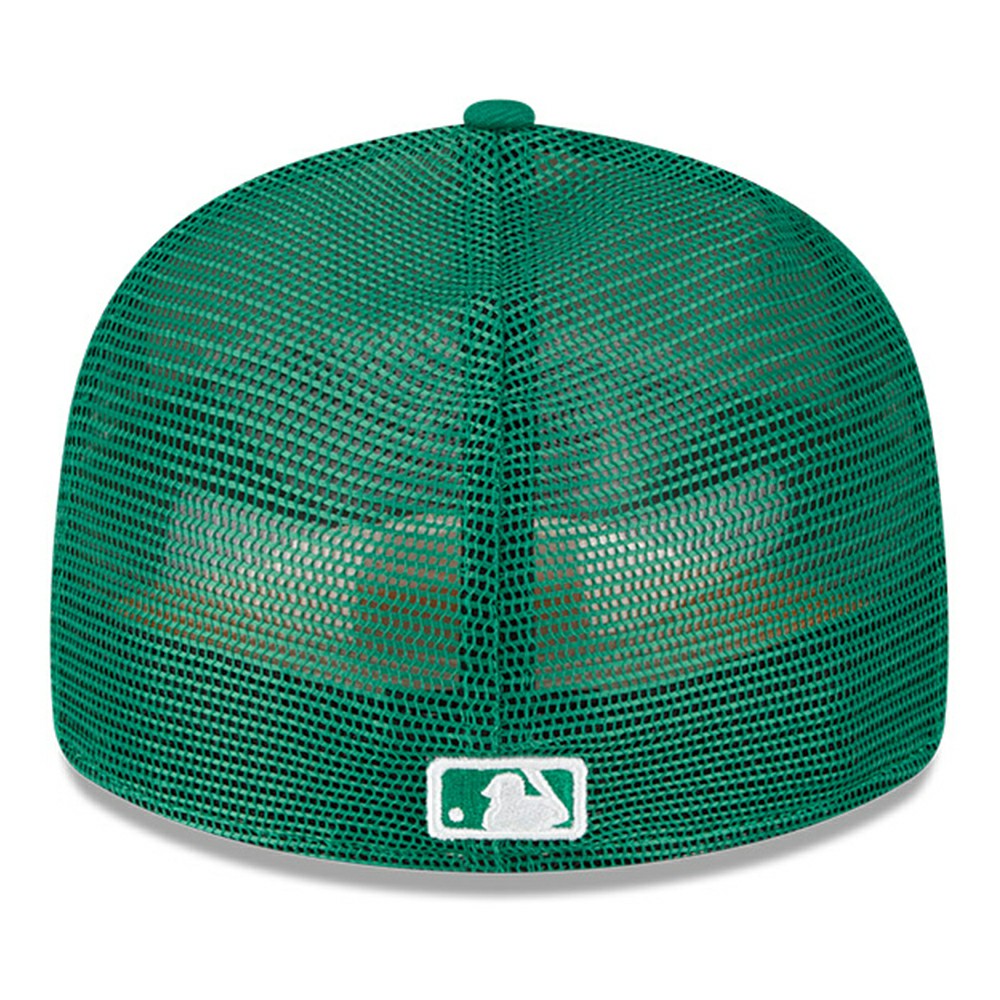 MLB Athletics New Era 2023 On-Field Batting Practice Low Profile 59FIFTY Fitted Hat