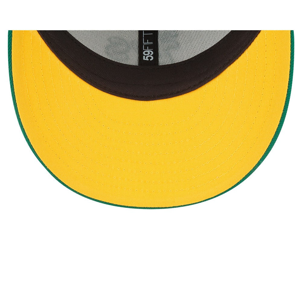 MLB Athletics New Era 2023 On-Field Batting Practice Low Profile 59FIFTY Fitted Hat